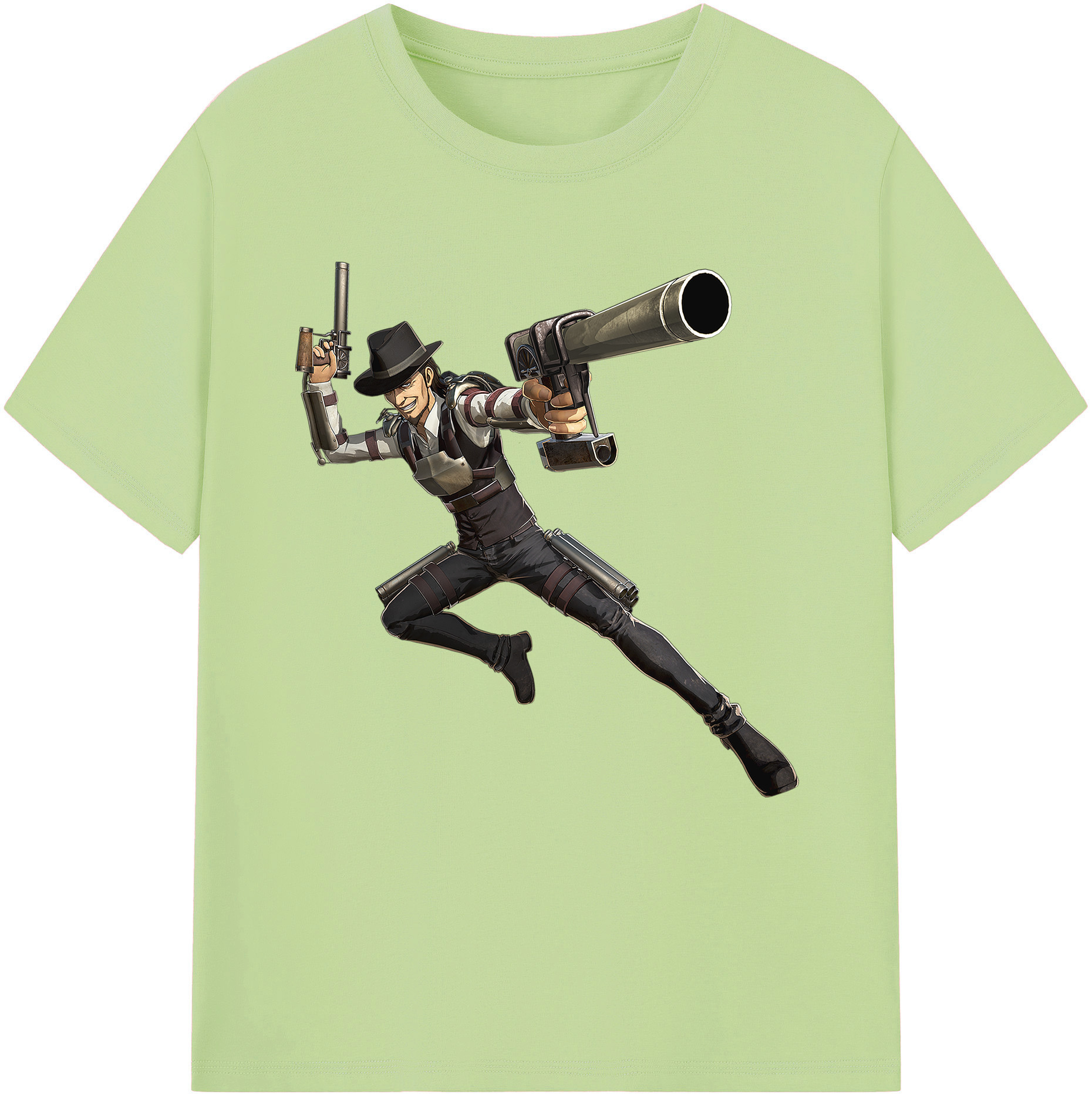 （画像用） 進撃の巨人 Attack on Titan 綿100％半袖Tシャツ（フロントプリント）